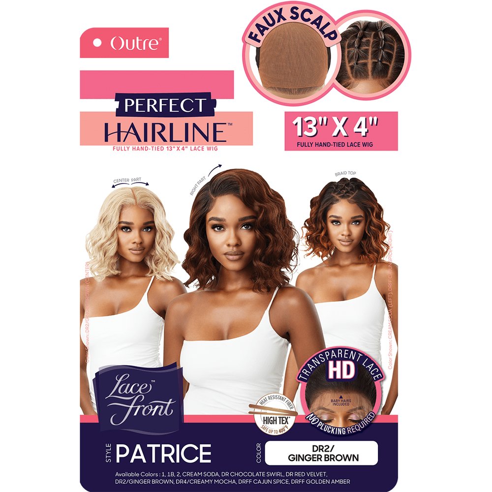 Outre Perfect Hairline 13x4 Synthetic HD Lace Front Wig - Patrice - Beauty Exchange Beauty Supply