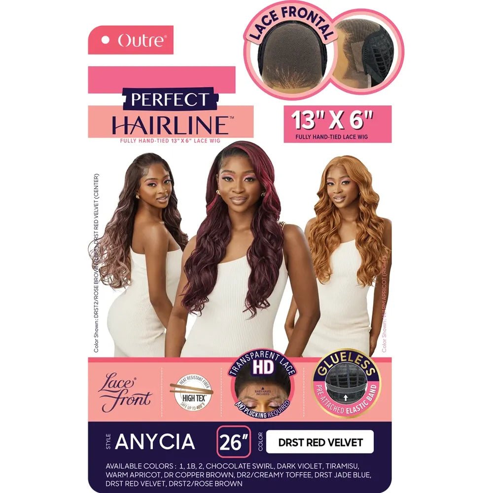 Outre Perfect Hairline 13x6 Synthetic HD Lace Front Wig - Anycia - Beauty Exchange Beauty Supply