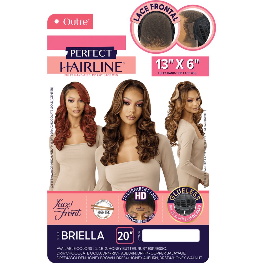 Outre Perfect Hairline 13x6 Synthetic HD Lace Front Wig - Briella - Beauty Exchange Beauty Supply