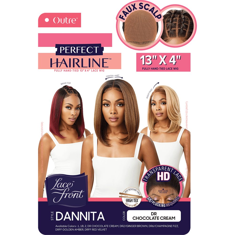 Outre Perfect Hairline 13x6 Synthetic HD Lace Front Wig - Dannita - Beauty Exchange Beauty Supply