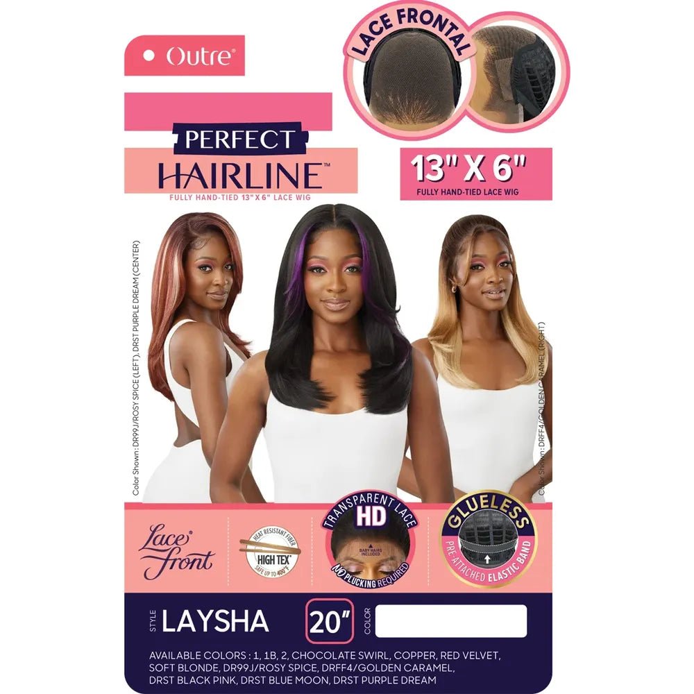 Outre Perfect Hairline 13x6 Synthetic HD Lace Front Wig - Laysha - Beauty Exchange Beauty Supply