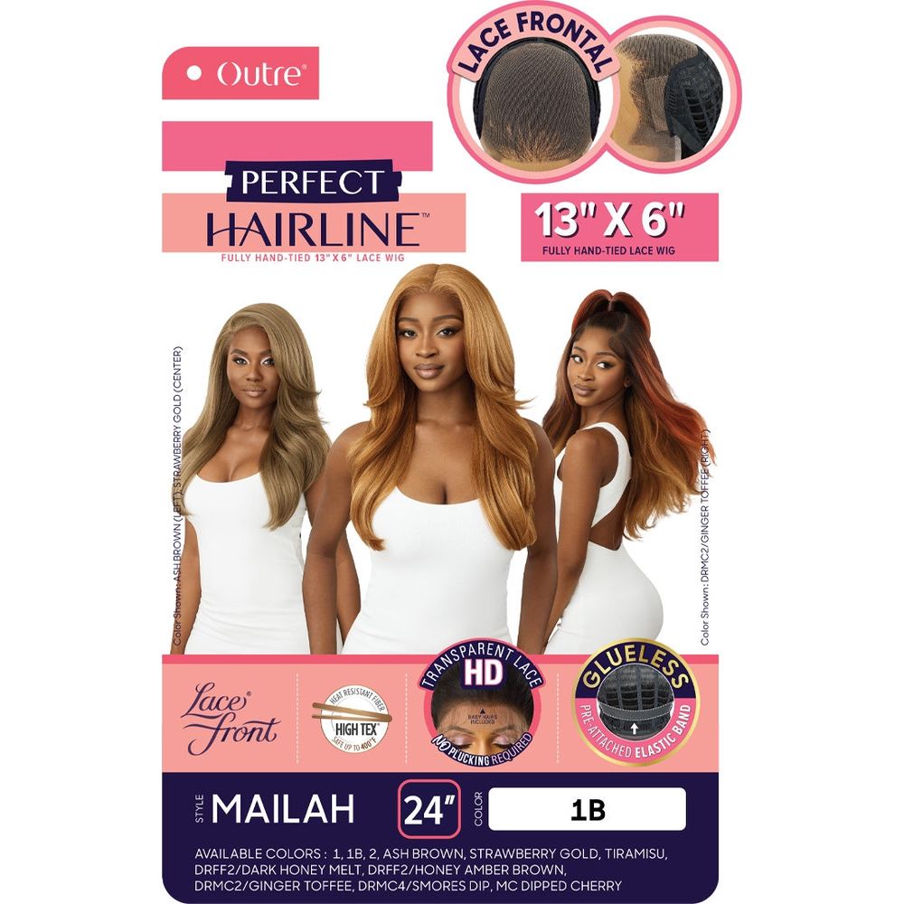 Outre Perfect Hairline 13x6 Synthetic HD Lace Front Wig - Mailah - Beauty Exchange Beauty Supply