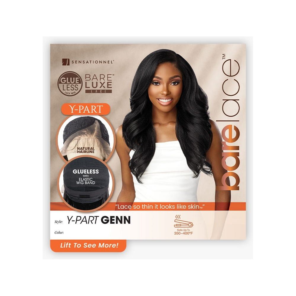 Sensationnel Bare Lace Synthetic HD Y-Part Lace Wig - Genn - Beauty Exchange Beauty Supply