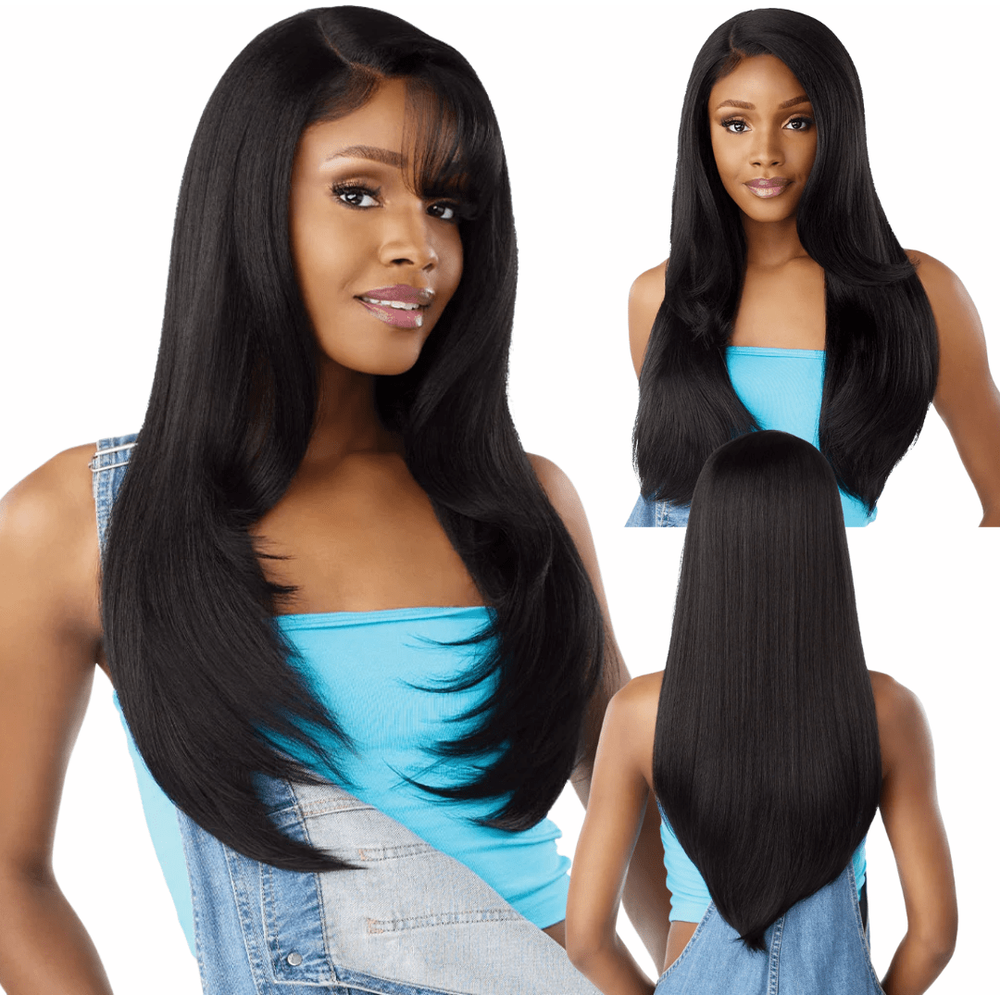 Sensationnel Butta Lace 90's Bang Glueless Synthetic HD Lace Wig - 912 - Beauty Exchange Beauty Supply