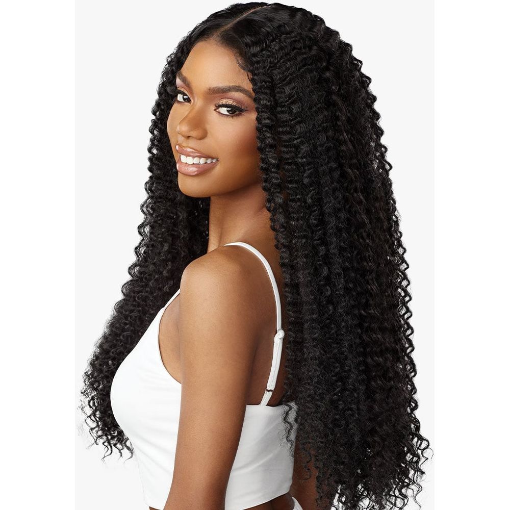 Sensationnel Butta Lace Wet & Wavy Human Hair Blend HD Lace Front Wig - Water Wave 26" - Beauty Exchange Beauty Supply