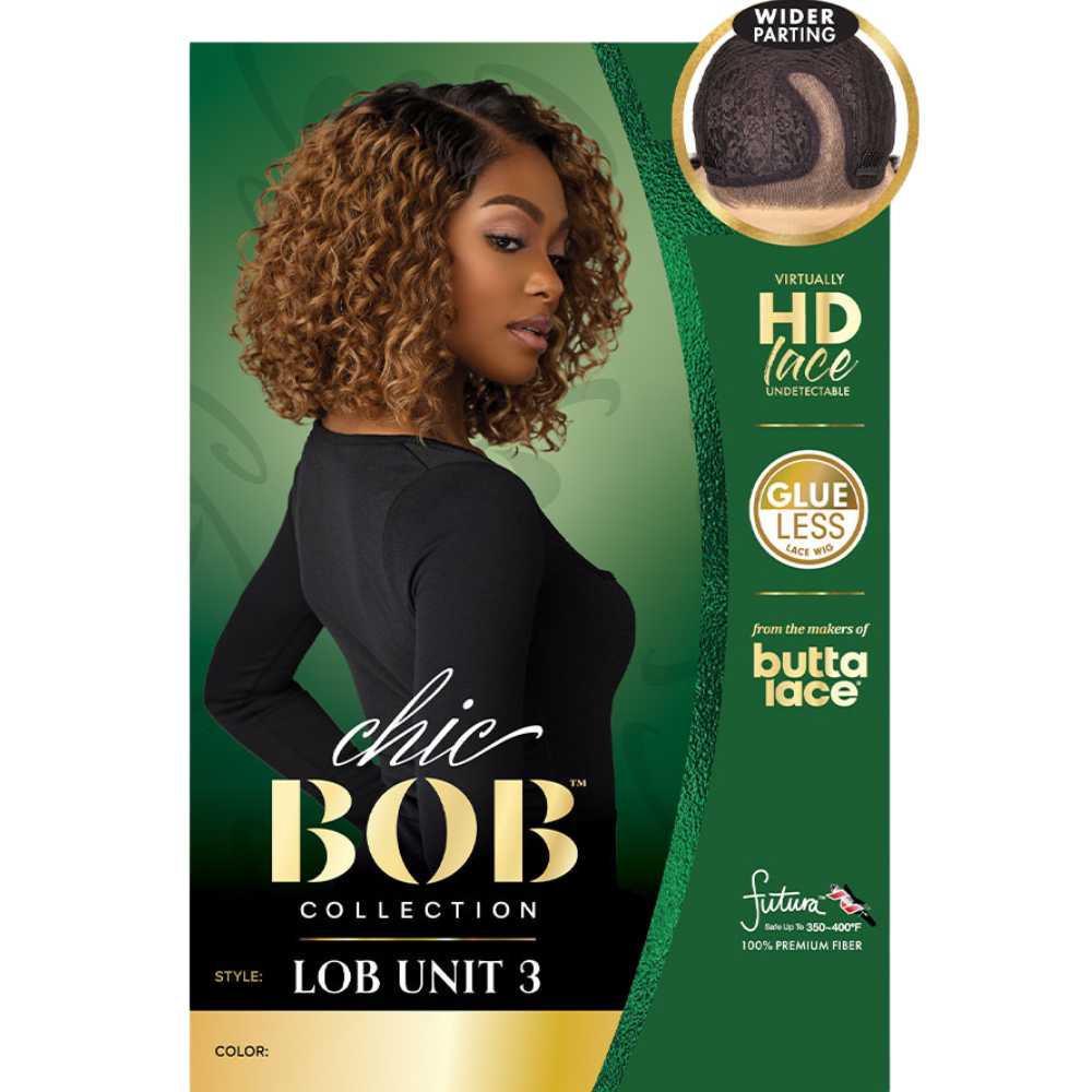 Sensationnel Chic Bob Synthetic Lace Wig - Lob Unit 3 - Beauty Exchange Beauty Supply