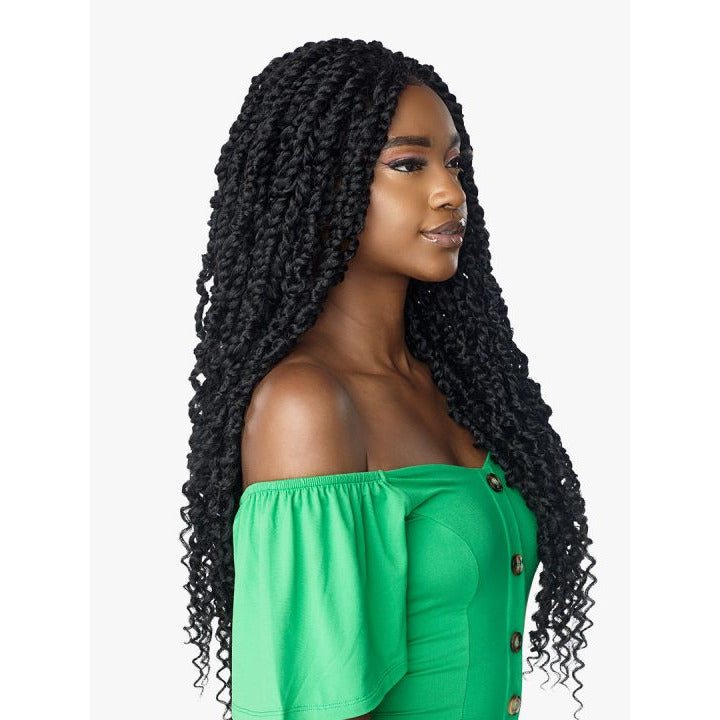 Sensationnel Cloud 9 4x4 Braided Synthetic Lace Front Wig - Passion Twist 28" - Beauty Exchange Beauty Supply