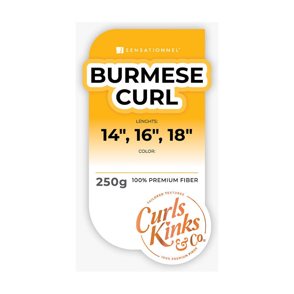 Sensationnel Curls Kinks & Co 100% Premium Fiber Multipack - Burmese Curl - Beauty Exchange Beauty Supply