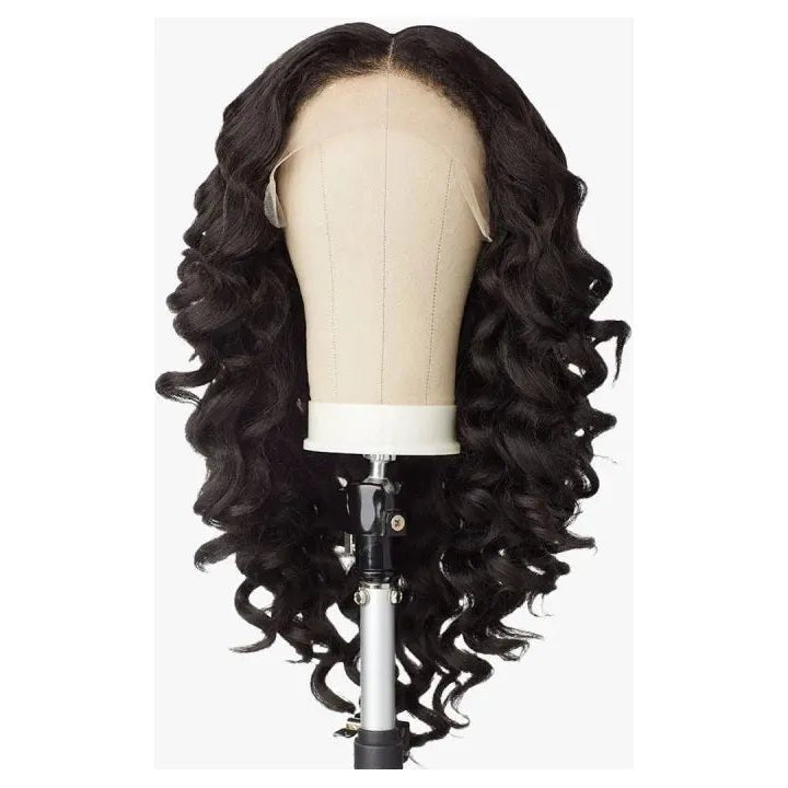 Sensationnel Curls Kinks & Co Kinky Edges Y Part HD Lace Wig - Kinky Wand Curl 20" - Beauty Exchange Beauty Supply