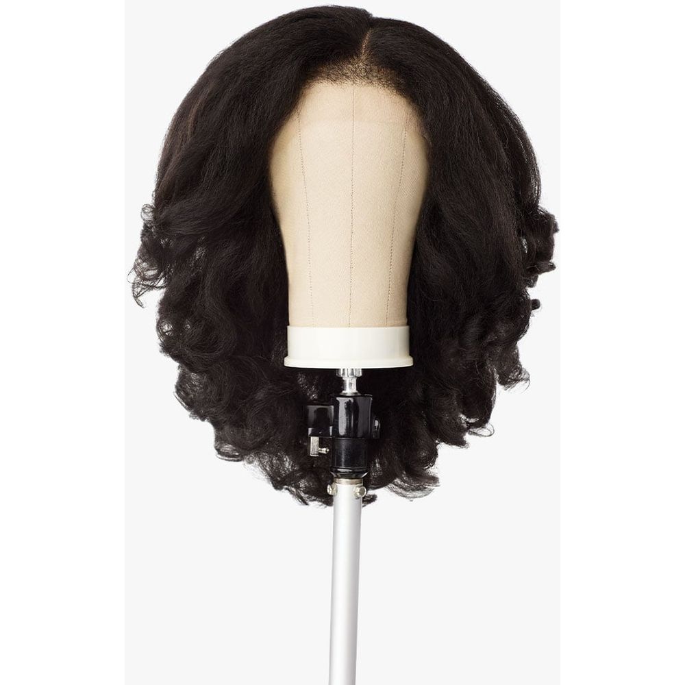 Sensationnel Curls Kinks & Co Kinky Edges Y - Part Synthetic HD Lace Front Wig - Kinky Roller Set 16" - Beauty Exchange Beauty Supply