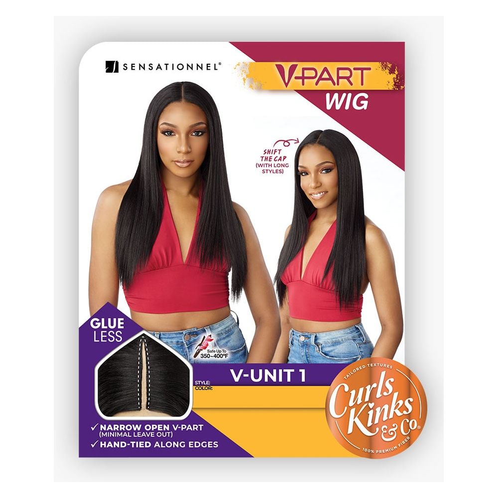 Sensationnel Curls Kinks &Co V - Part Synthetic HD Lace Wigs - V - Unit 1 - Beauty Exchange Beauty Supply