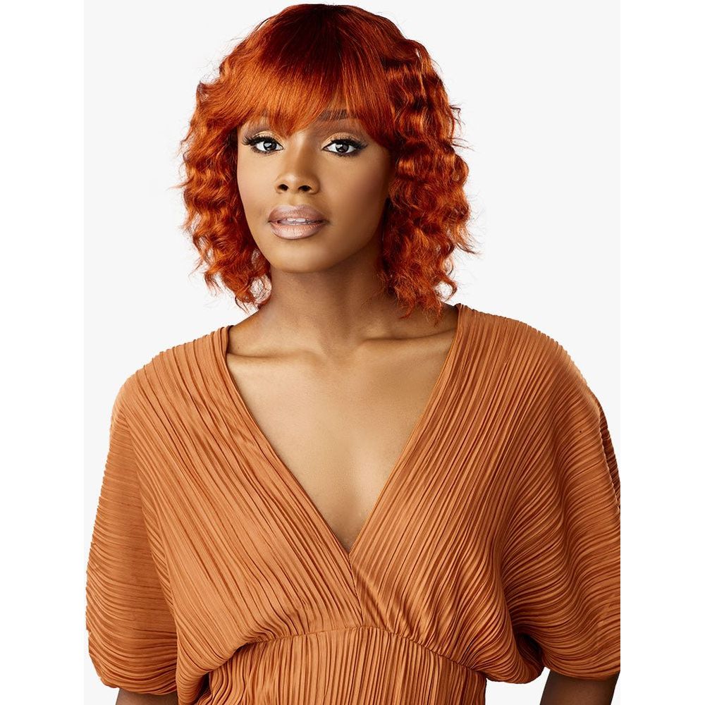 Sensationnel Empire Bob Collection 100% Human Hair Full Wig - Wavy Cut 12" - Beauty Exchange Beauty Supply