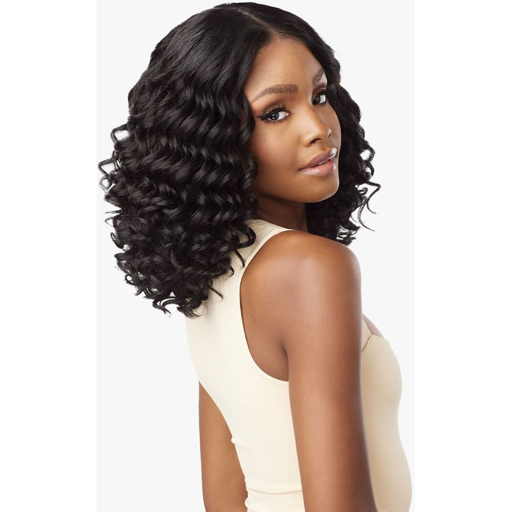 Sensationnel Kinky Edge Y - Part HD Lace Wig - Kinky Spiral Curl 14" - Beauty Exchange Beauty Supply