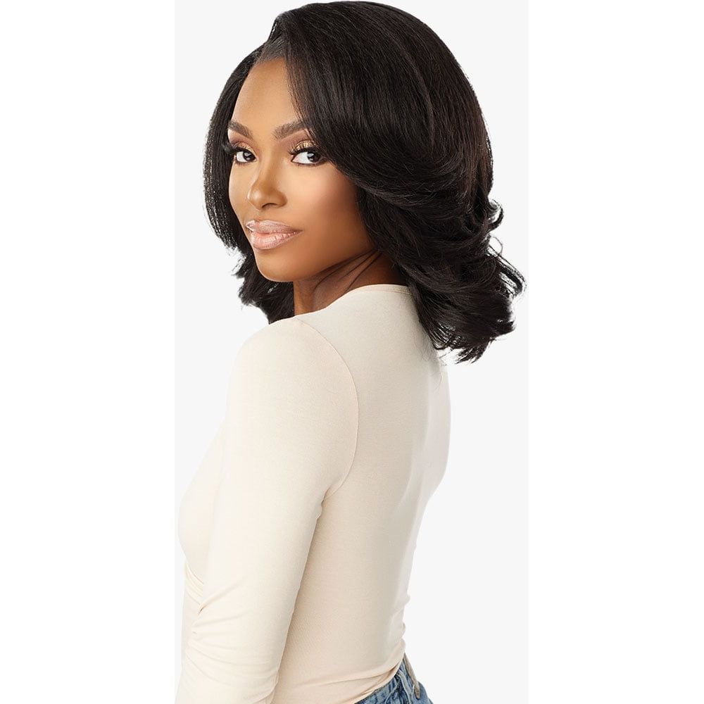 Sensationnel Kinky Edges 13x6 Synthetic HD Lace Front Wig - Kinky Blow Out 12" - Beauty Exchange Beauty Supply