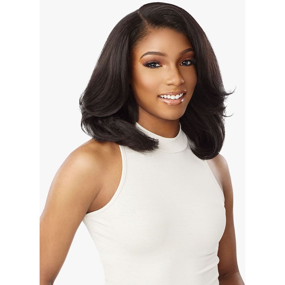 Sensationnel Kinky Edges 13x6 Synthetic HD Lace Front Wig - Kinky Blow Out 14" - Beauty Exchange Beauty Supply