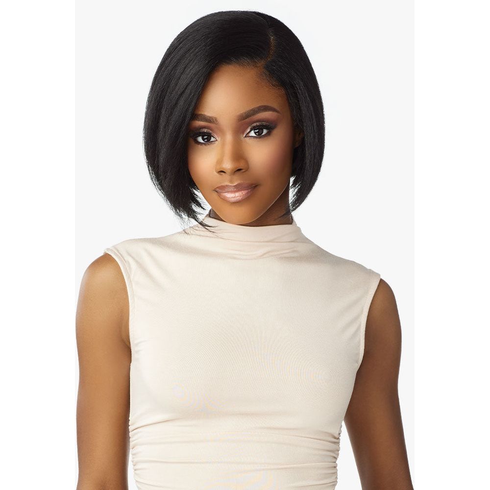 Sensationnel Kinky Edges 13x6 Synthetic HD Lace Front Wig - Kinky Bob 9" - Beauty Exchange Beauty Supply