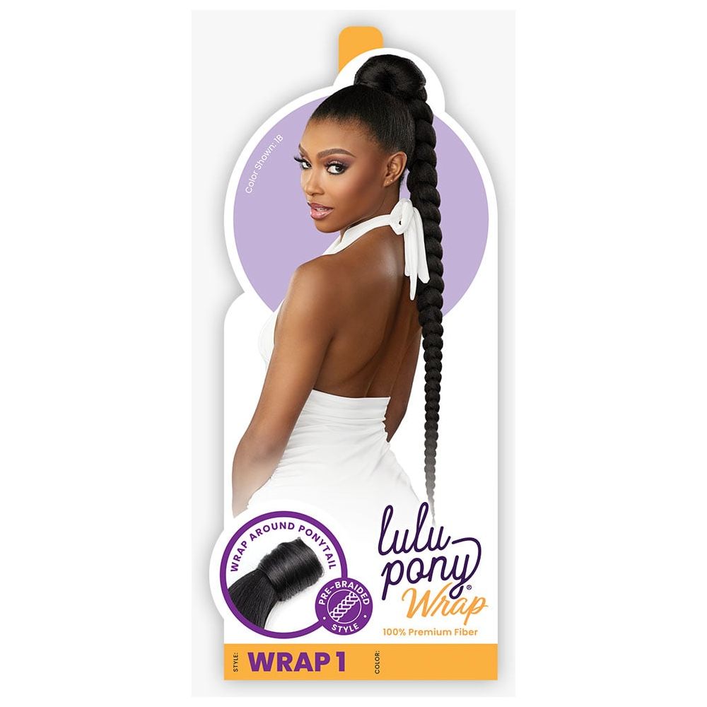 Sensationnel Lulu Pony Synthetic Wrap Ponytail - Wrap 01 - Beauty Exchange Beauty Supply