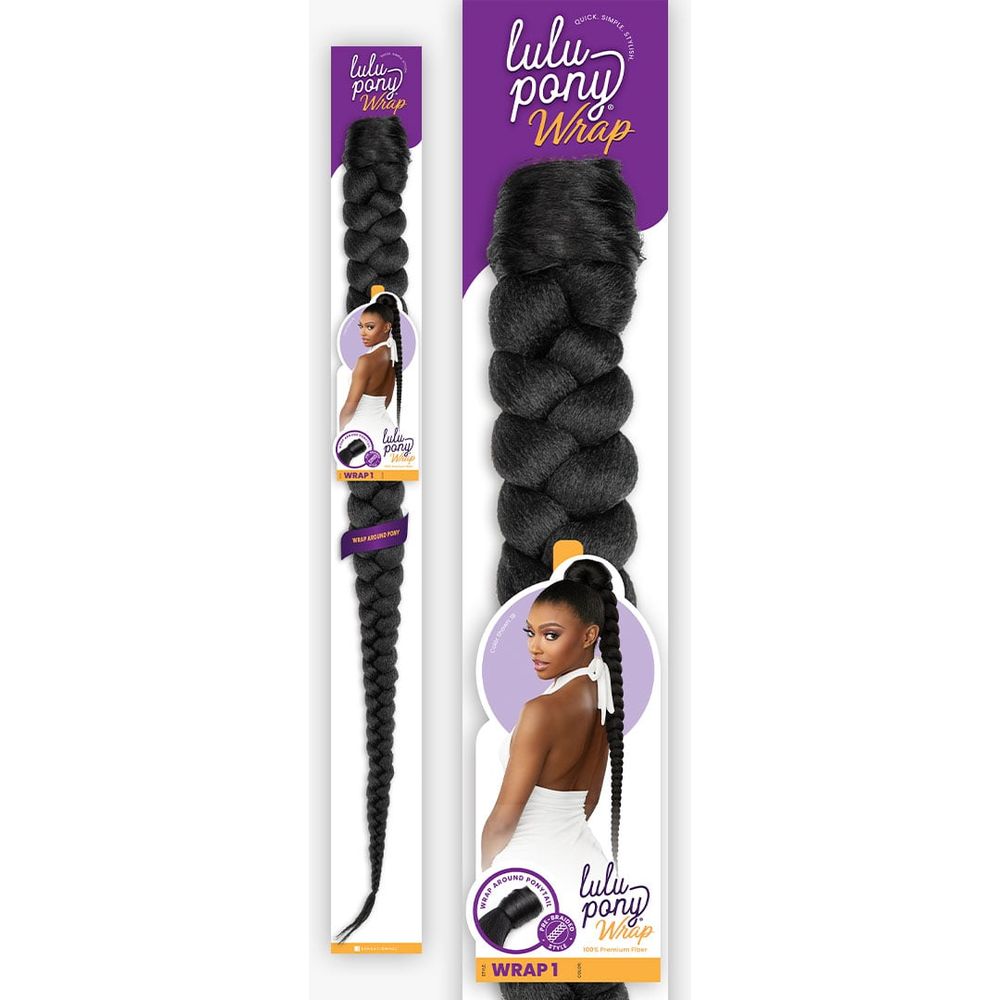 Sensationnel Lulu Pony Synthetic Wrap Ponytail - Wrap 01 - Beauty Exchange Beauty Supply