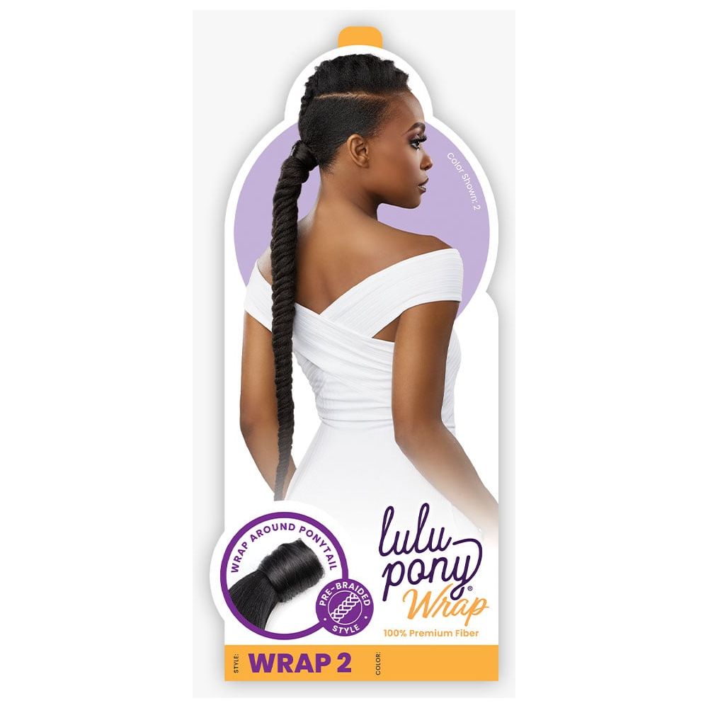 Sensationnel Lulu Pony Synthetic Wrap Ponytail - Wrap 02 - Beauty Exchange Beauty Supply