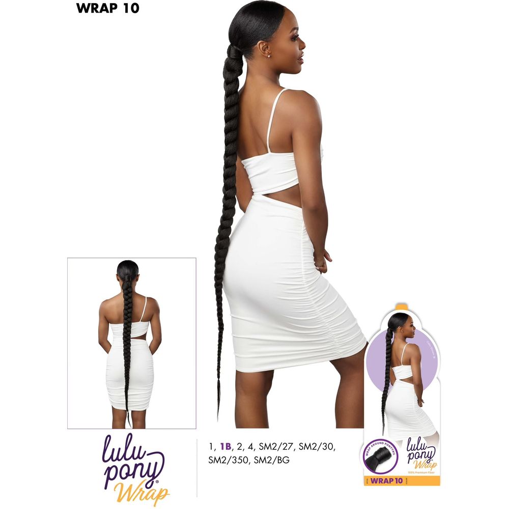 Sensationnel Lulu Pony Synthetic Wrap Ponytail - Wrap 10 - Beauty Exchange Beauty Supply