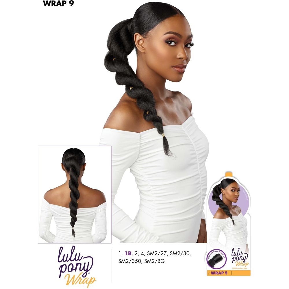 Sensationnel Lulu Pony Synthetic Wrap Ponytail - Wrap 9 - Beauty Exchange Beauty Supply