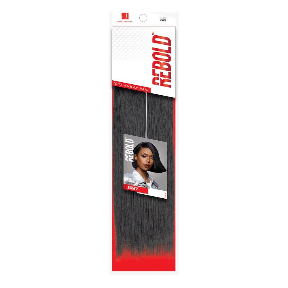 Sensationnel Rebold Yaki 100% Human Hair Weave - 2 Bundle Deal - Beauty Exchange Beauty Supply