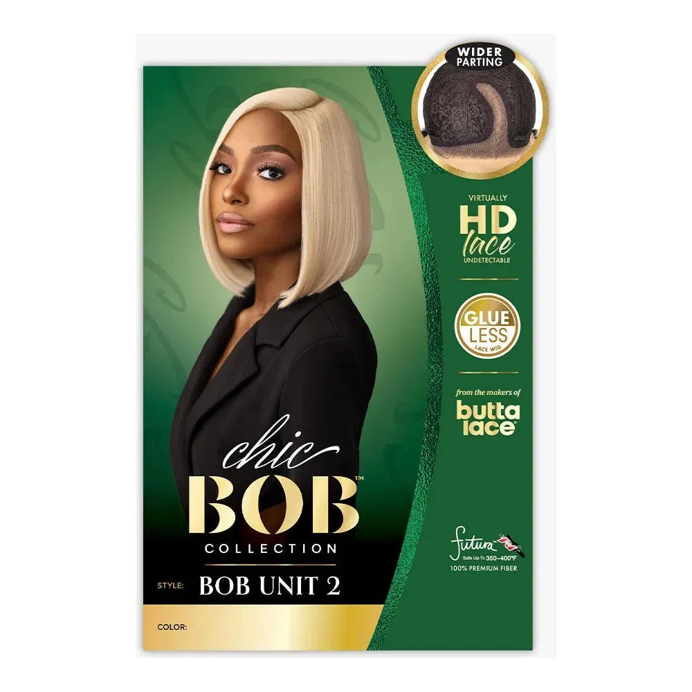 Sensationnel Synthetic Hair Butta Chic Bob Glueless HD Lace Front Wig - BOB Unit 2 - Beauty Exchange Beauty Supply