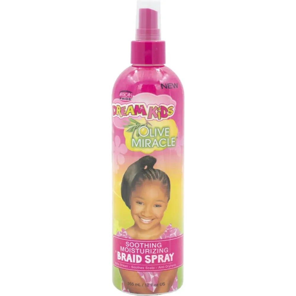 African Pride Dream Kids Soothing Moisturizing Braid Spray 12oz - Beauty Exchange Beauty Supply