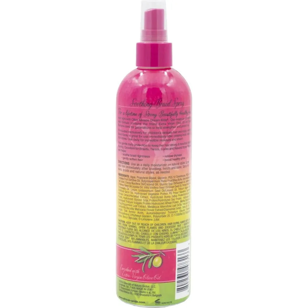 African Pride Dream Kids Soothing Moisturizing Braid Spray 12oz - Beauty Exchange Beauty Supply