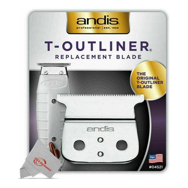 Andis Close-cutting Replacement Shaver for T-Outliner Trimmer GTO/GO/SL - Beauty Exchange Beauty Supply