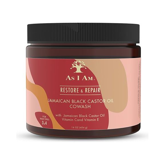 As I Am Restore & Repair Jamaican Black Castor Oil CoWash 16oz - Beauty Exchange Beauty Supply