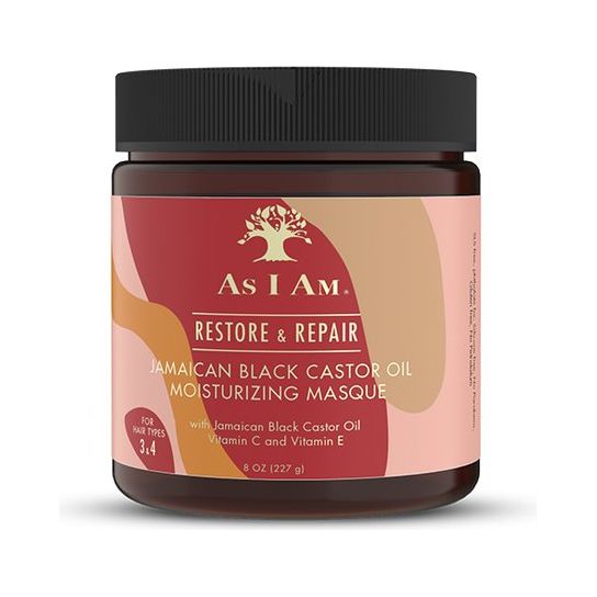 As I Am Restore & Repair Jamaican Black Castor Oil Moisturizing Masque 8oz - Beauty Exchange Beauty Supply