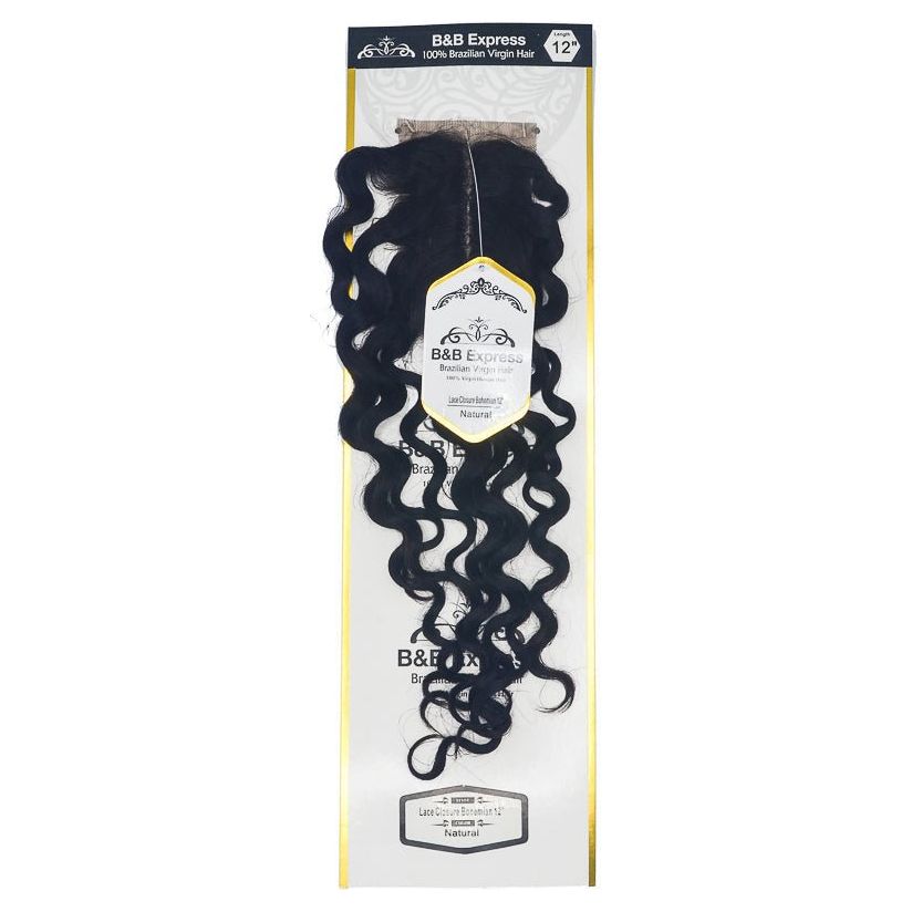 B & B Express 4x4 Lace Closure - Bohemian - Beauty Exchange Beauty Supply