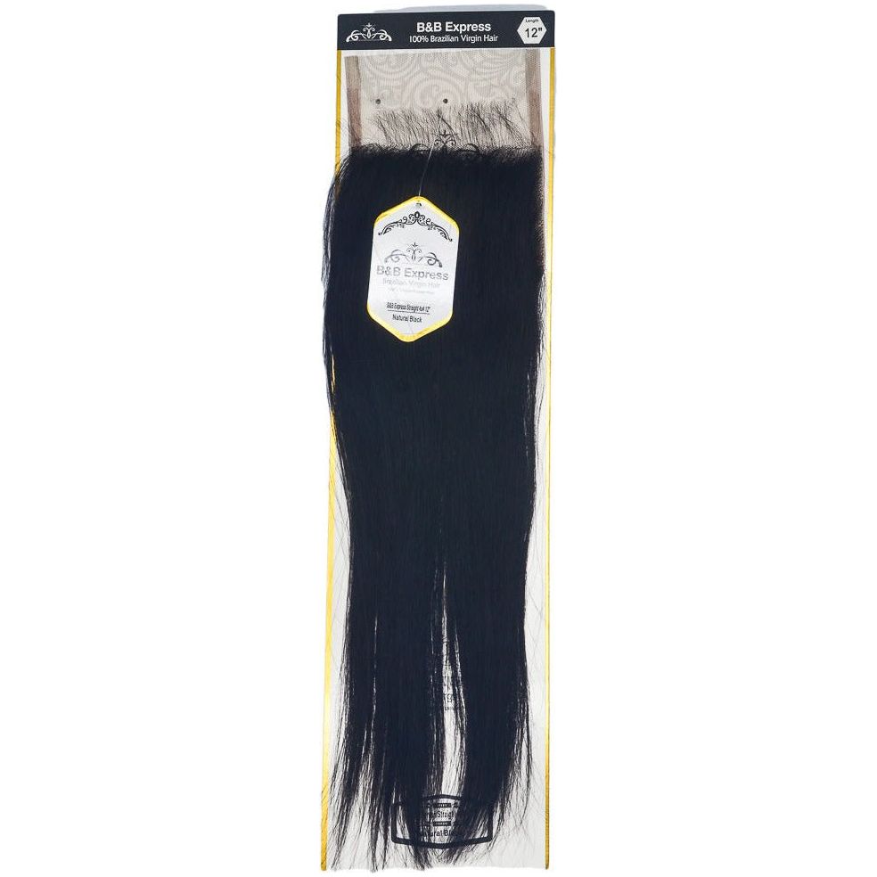 B & B Express 4x4 Lace Closure - Straight - Beauty Exchange Beauty Supply