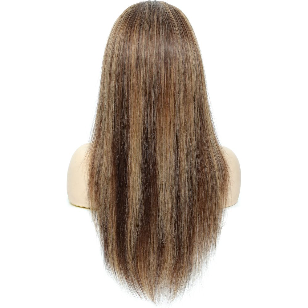 B & B Gold 100% Brazilian Human Hair 13x4 Lace Front Wig - Piano T4/27/30 - Beauty Exchange Beauty Supply