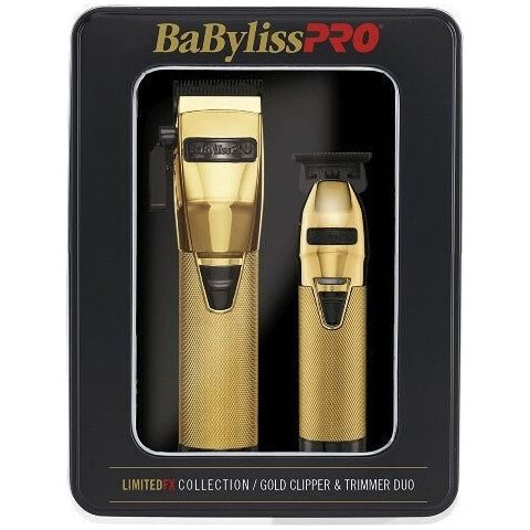 BaByliss PRO Limited FX Collection Gold Clipper & Trimmer - Beauty Exchange Beauty Supply