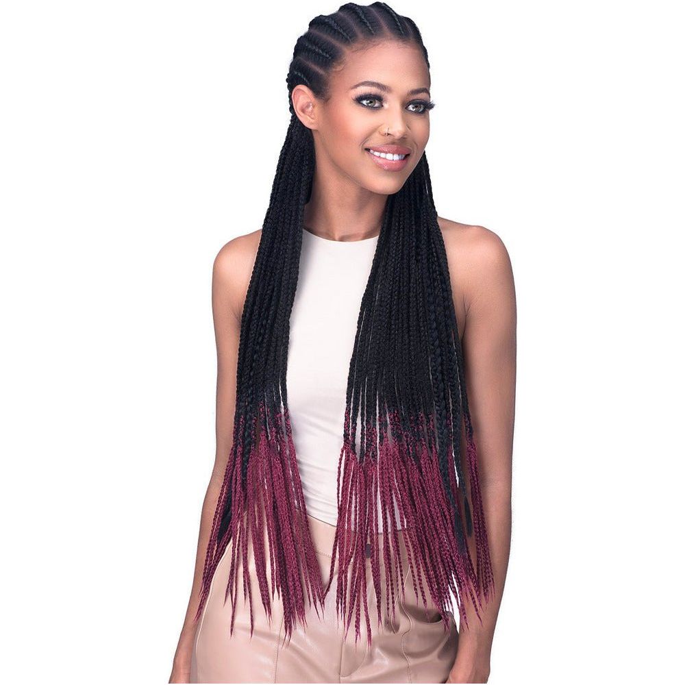 Bobbi Boss Crochet Braid - HB120 2X Willow Box Braid 24 - Beauty Exchange Beauty Supply