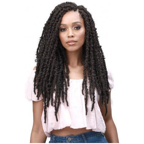 Bobbi Boss Pre-Looped Crochet Braids 3X Cali Butterfly Locs 18" - Beauty Exchange Beauty Supply