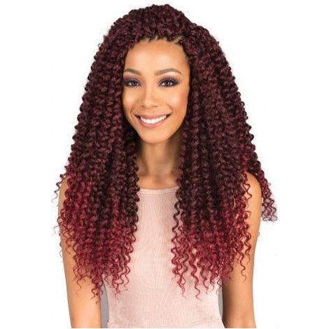 Bobbi Boss Synthetic Curly Crochet - Brazilian Water Wave 18" - Beauty Exchange Beauty Supply