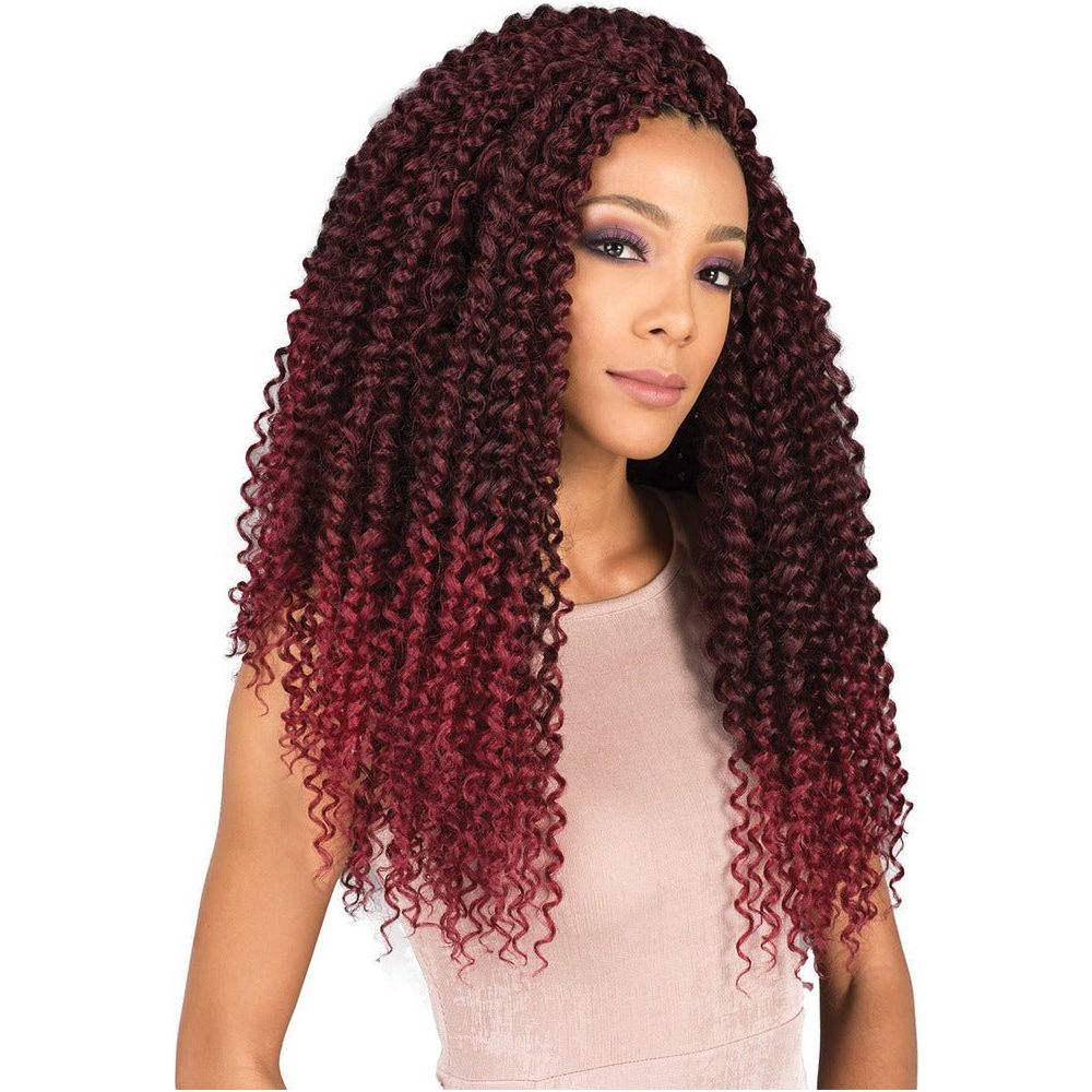 Bobbi Boss Synthetic Curly Crochet - Brazilian Water Wave 18" - Beauty Exchange Beauty Supply