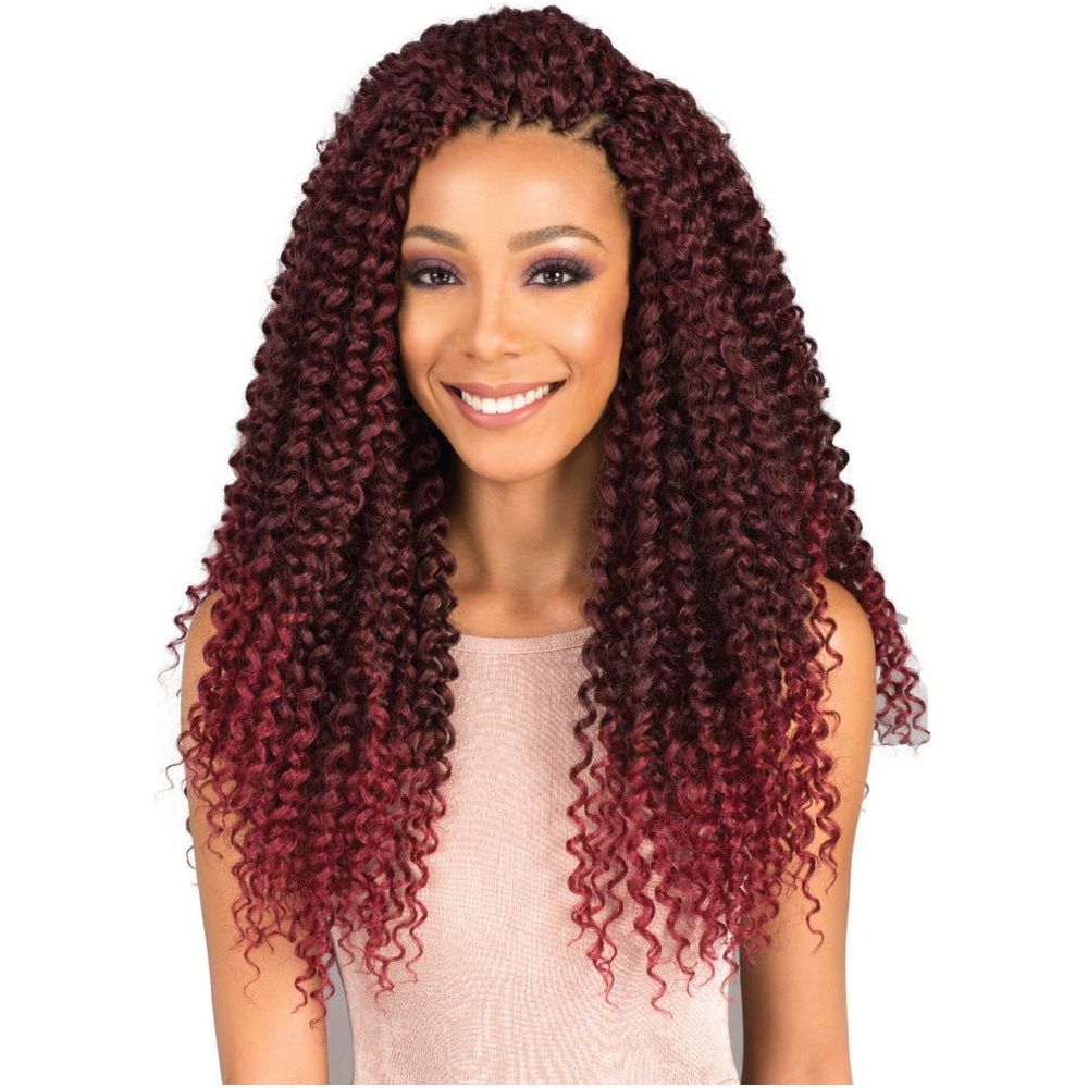 Bobbi Boss Synthetic Curly Crochet - Brazilian Water Wave 22" - Beauty Exchange Beauty Supply