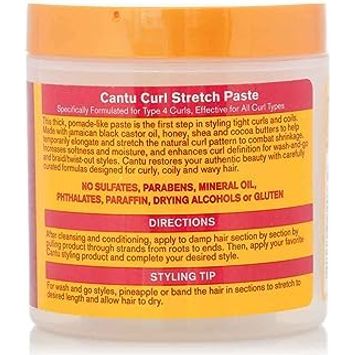 Cantu Jamaican Black Castor Oil Curl Stretch Paste 6oz - Beauty Exchange Beauty Supply