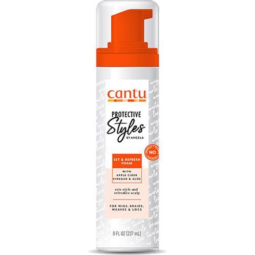 Cantu Protective Styles by Angela Setting Foam 8oz - Beauty Exchange Beauty Supply