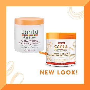 Cantu Shea Butter Grow Strong Strengthening Treatment 6oz - Beauty Exchange Beauty Supply