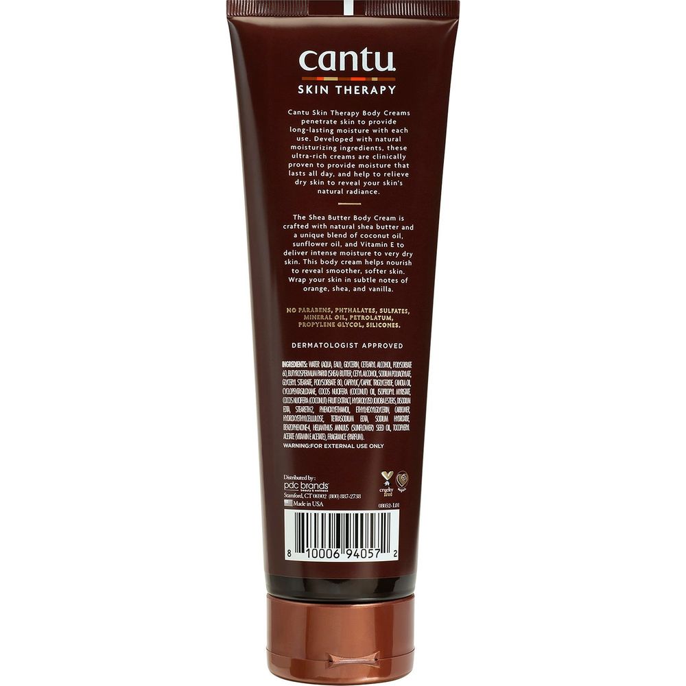 Cantu Skin Therapy Nourishing Shea Butter Body Cream 8.5oz - Beauty Exchange Beauty Supply