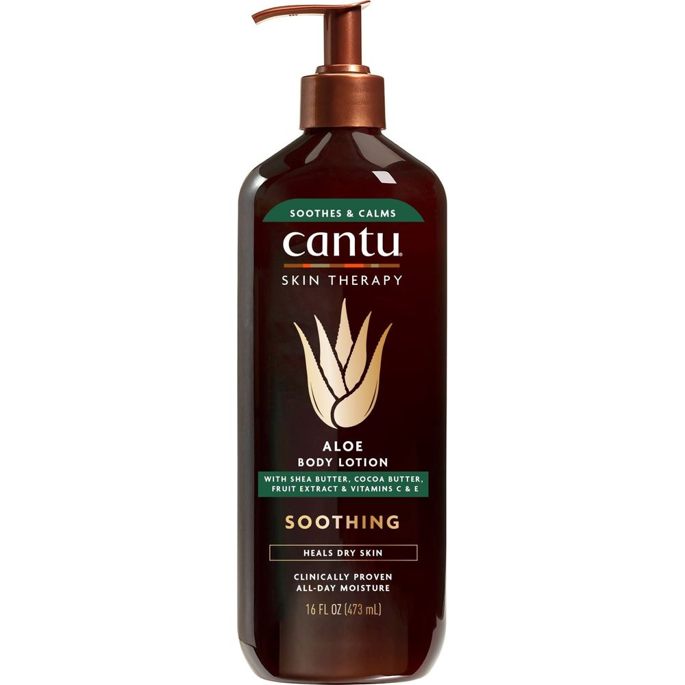 Cantu Skin Therapy Soothing Aloe Vera Body Lotion 16oz - Beauty Exchange Beauty Supply