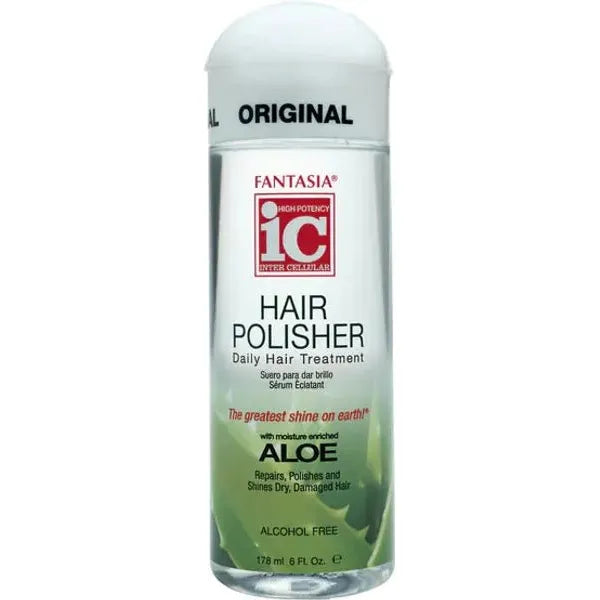 Fantasia IC Hair Polisher Aloe Enriched Serum 6oz - Beauty Exchange Beauty Supply