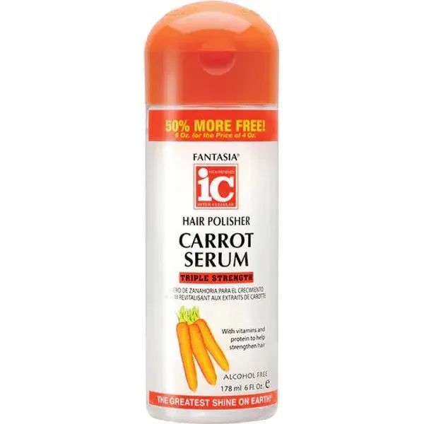 Fantasia IC Hair Polisher Carrot Triple Strength Serum 6oz - Beauty Exchange Beauty Supply