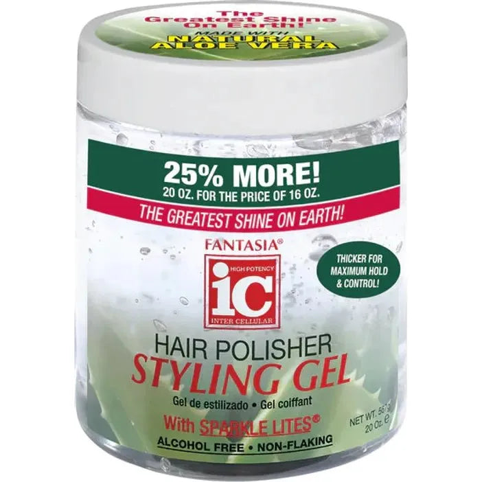 Fantasia IC Hair Polisher Styling Gel 20oz - Beauty Exchange Beauty Supply