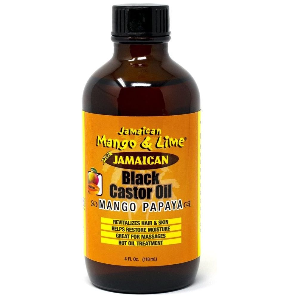 Jamaican Mango & Lime Black Castor Oil - Mango Papaya 4oz - Beauty Exchange Beauty Supply